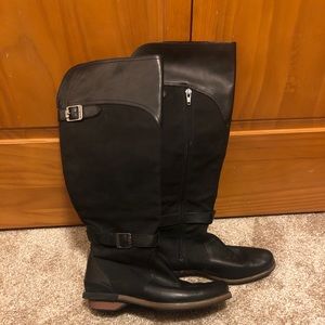 Patagonia Addie Rider Black Tall Boots